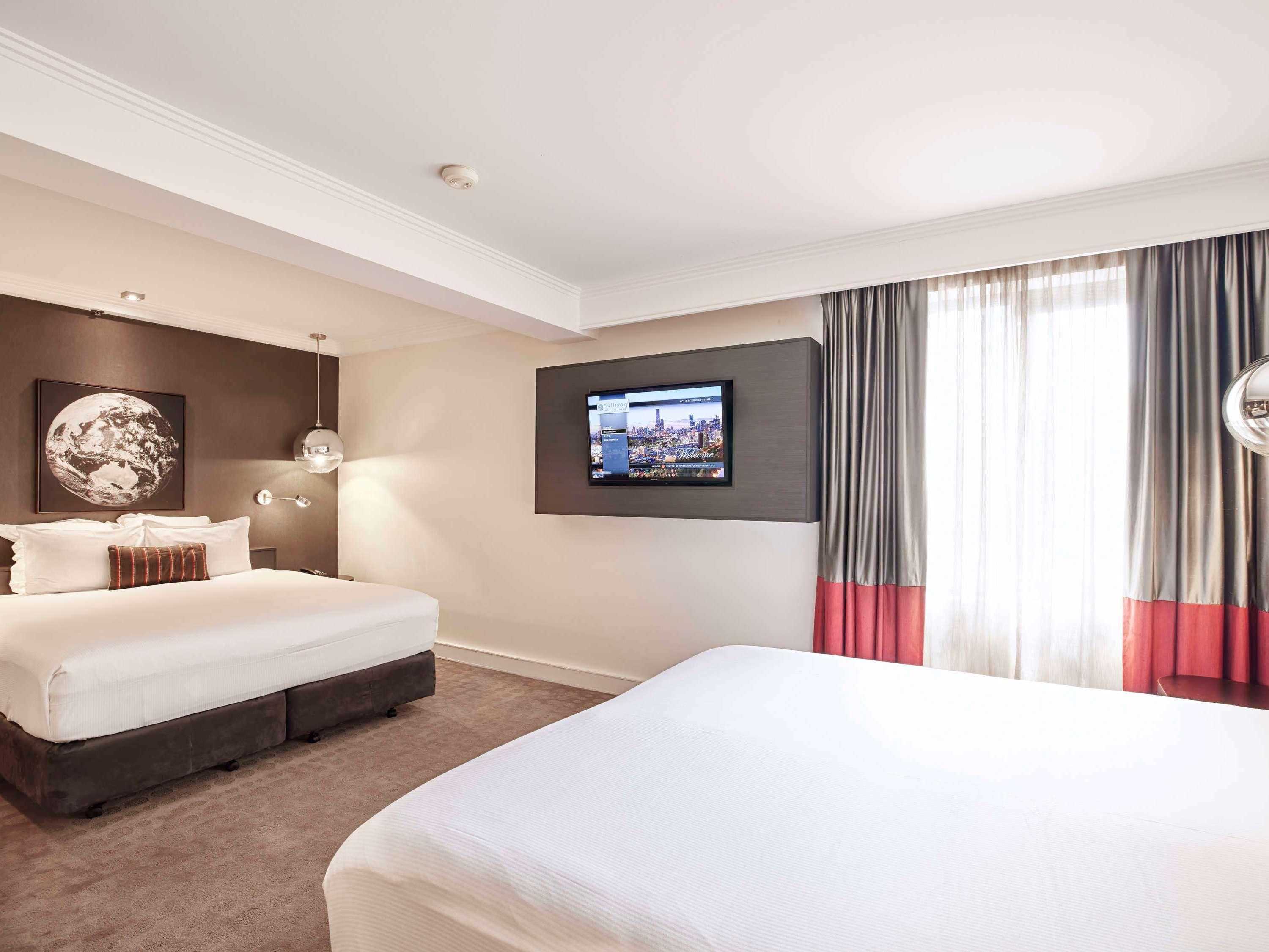 墨尔本阿尔伯特公园铂尔曼酒店 外观 照片 A room at the hotel